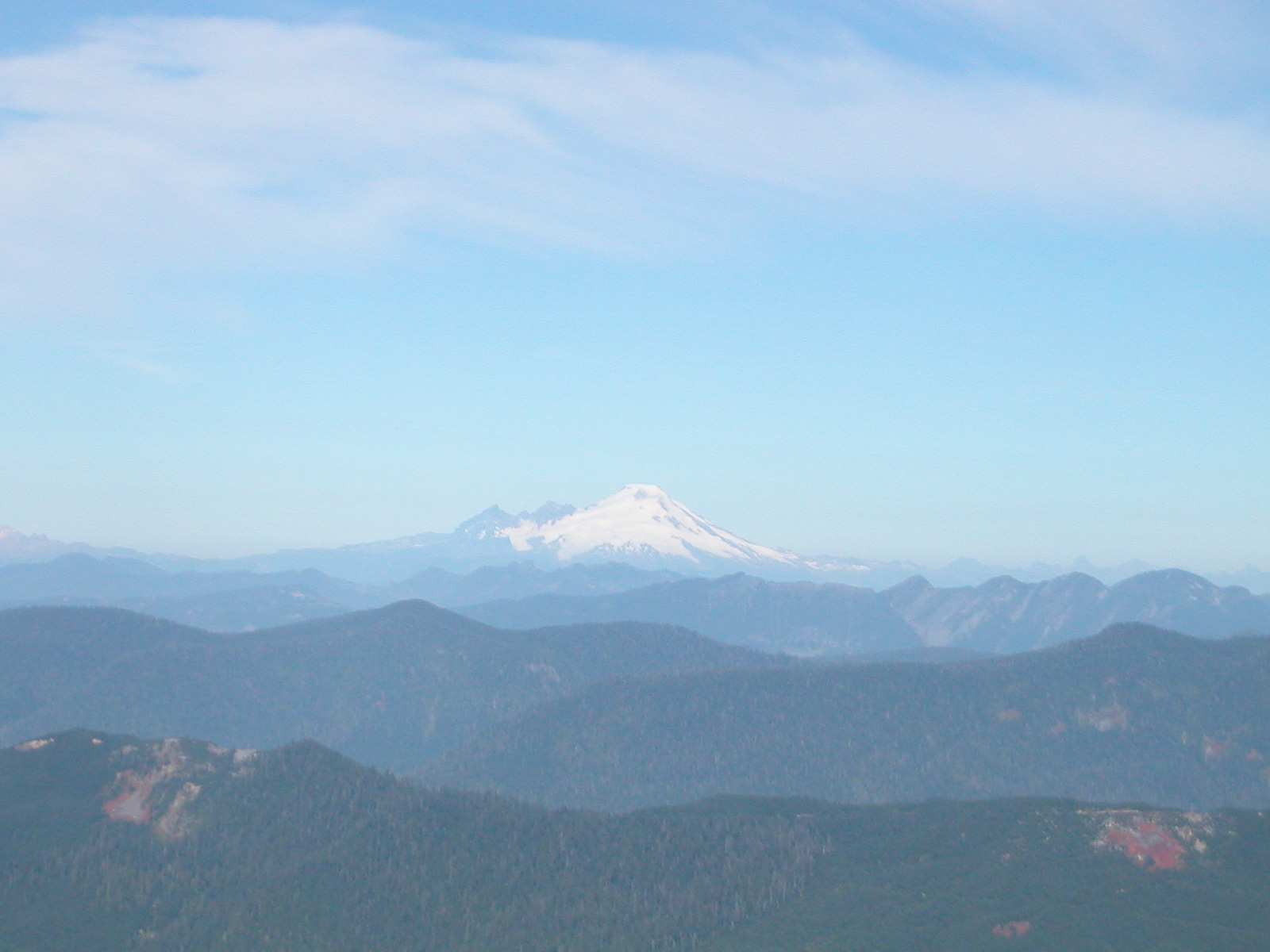 View of Mt Baker (Ranier?)